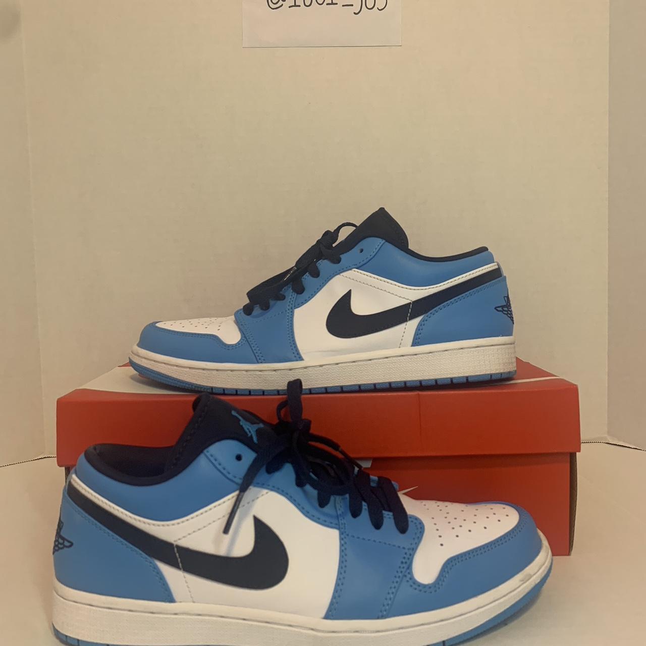 Air Jordan 1 Low UNC Great condition (slight flaw on... - Depop