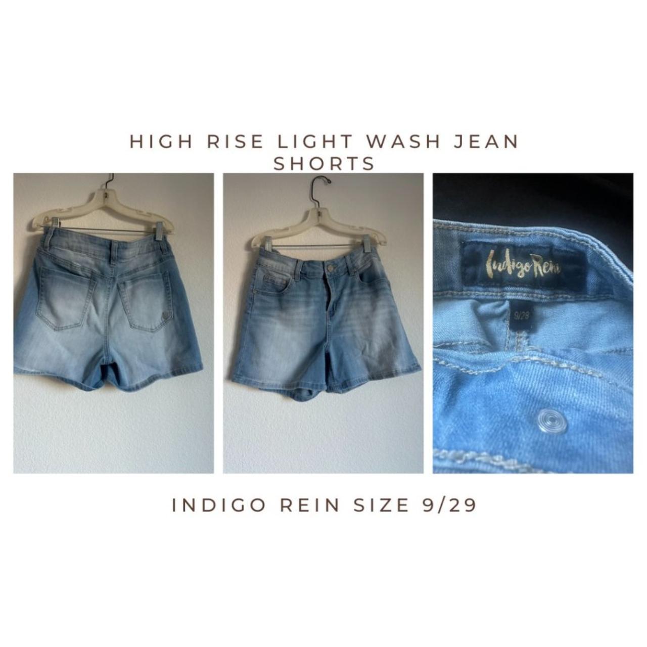 Indigo rein store high rise shorts