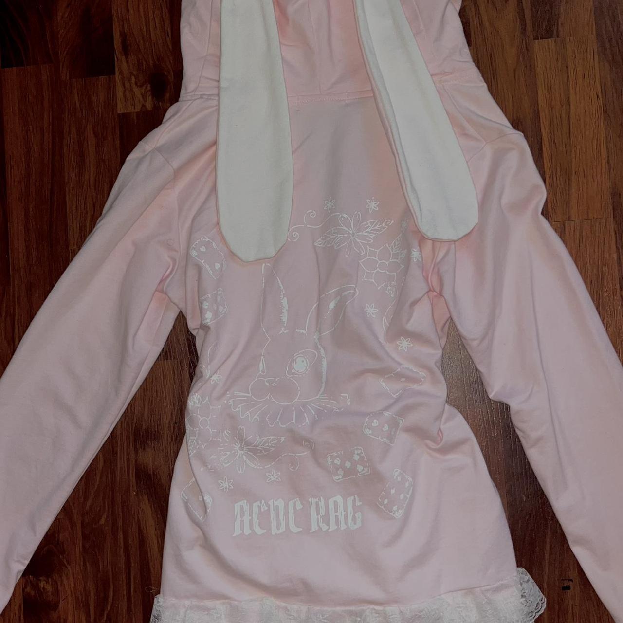 ACDC RAG kawaii pink bunny jacket 🐰💕 It really has... - Depop
