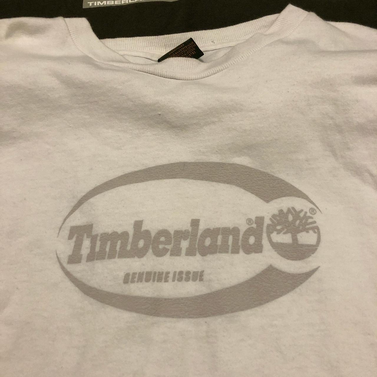 Vintage Timberland tee shirt bundle Both size Large,... - Depop