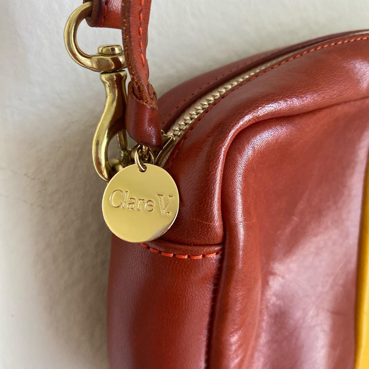 Handbag Clare V Red in Cotton - 33949449