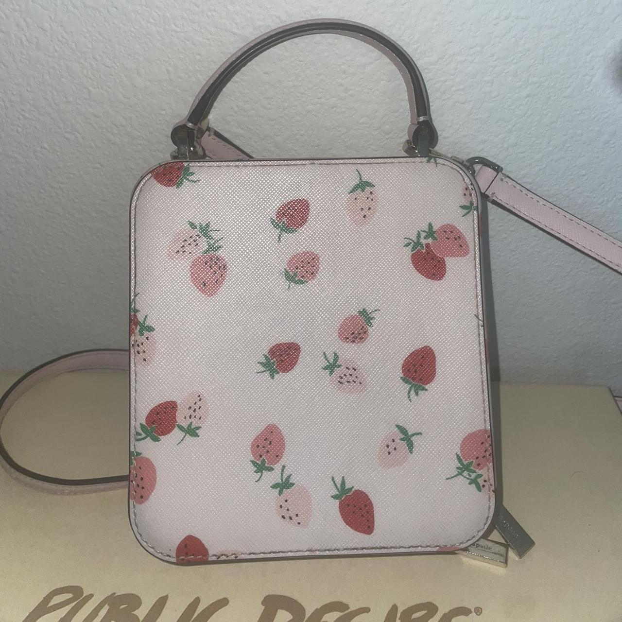 Kate spade high quality strawberries vanity crossbody