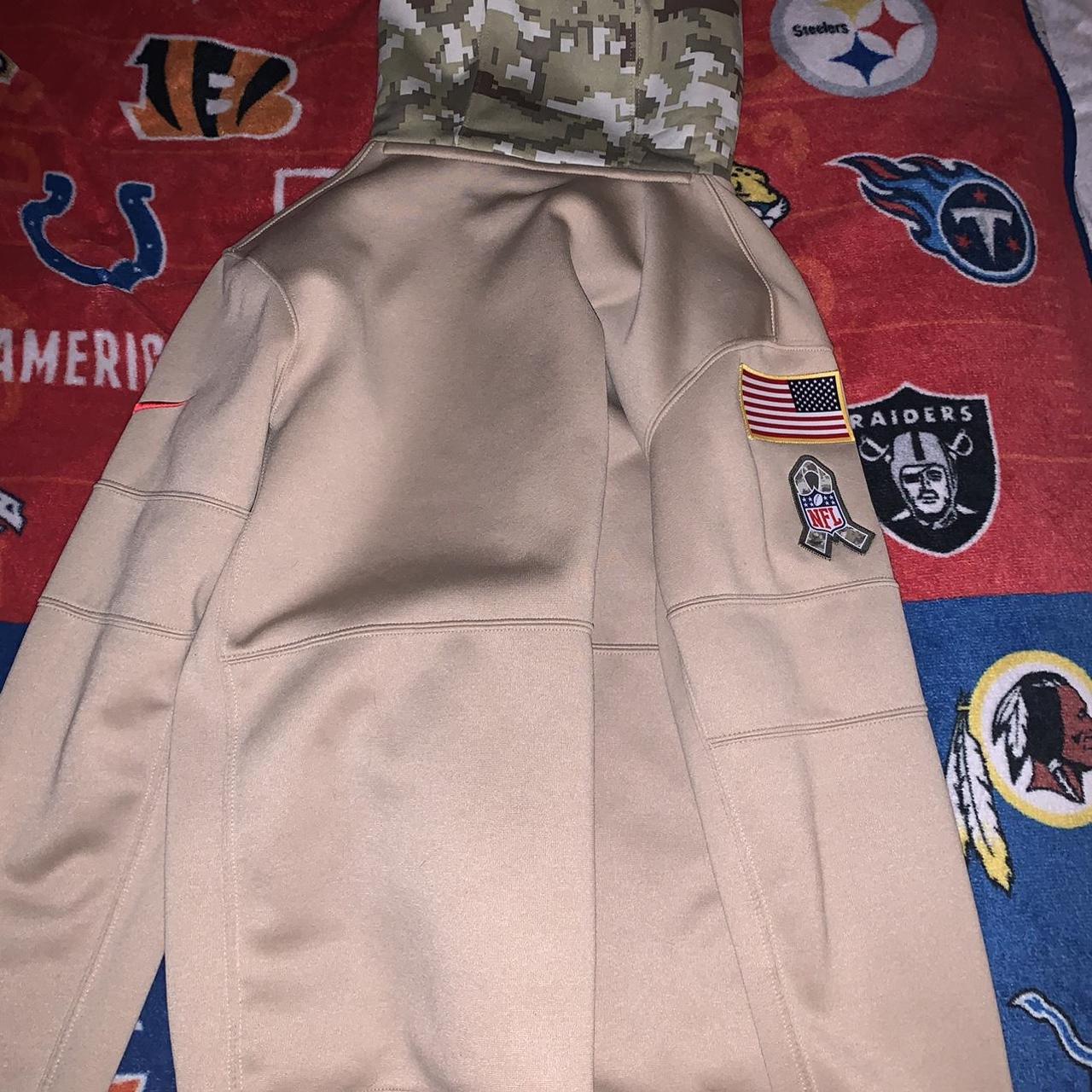 New England Patriots Salute to Service hoodie Great - Depop