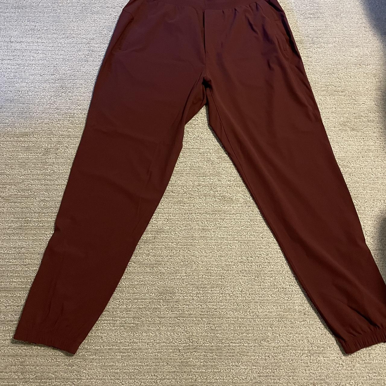 Lululemon Men's Surge Joggers - Red Merlot color - - Depop