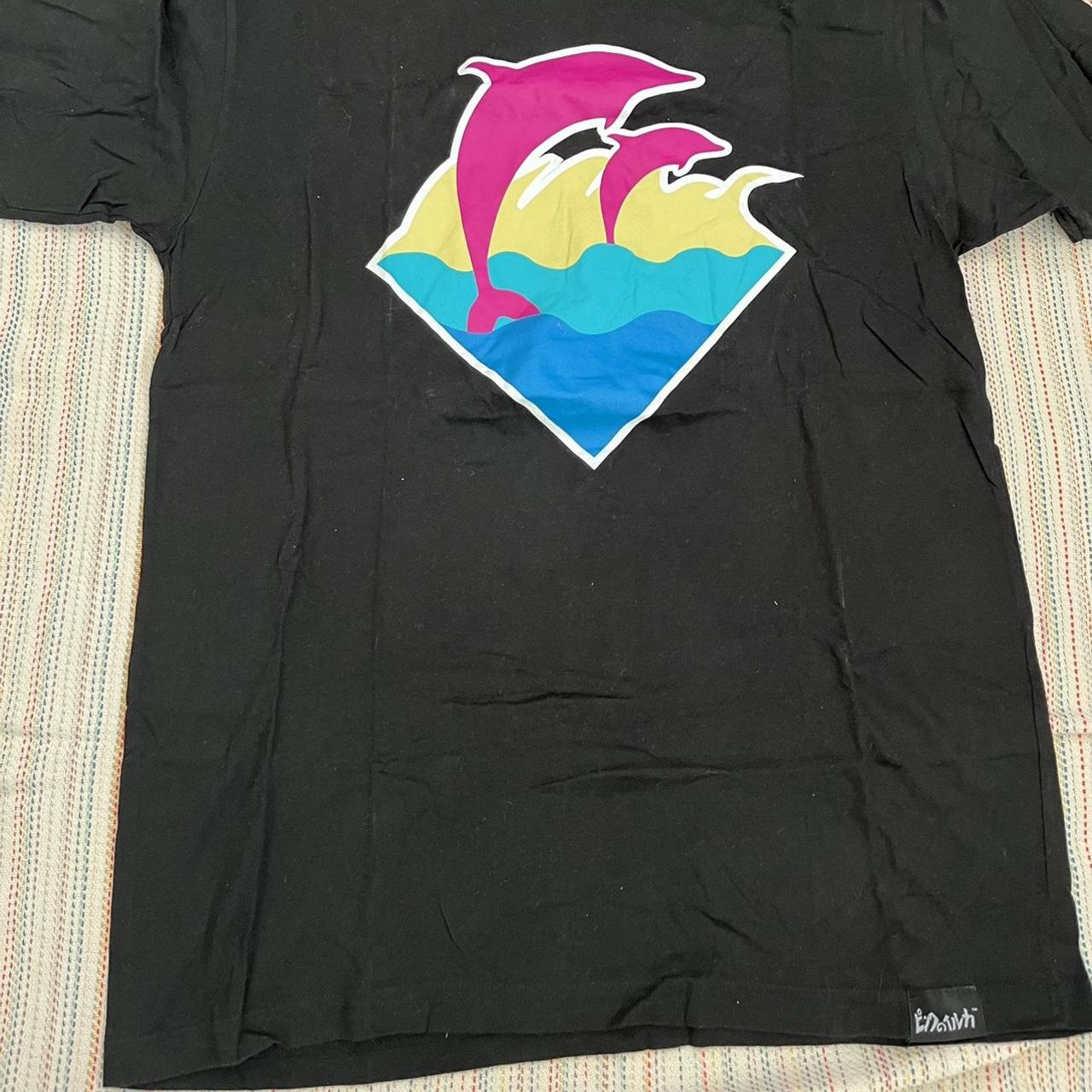 Pink Dolphin Black Jersey - Size : Medium - - Depop