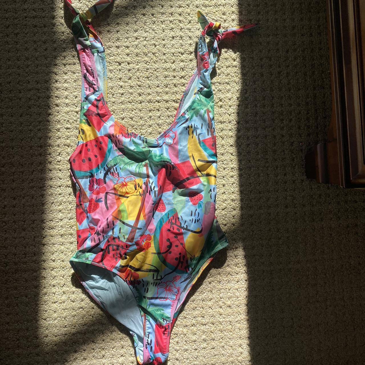 zara one piece swimsuit - Depop