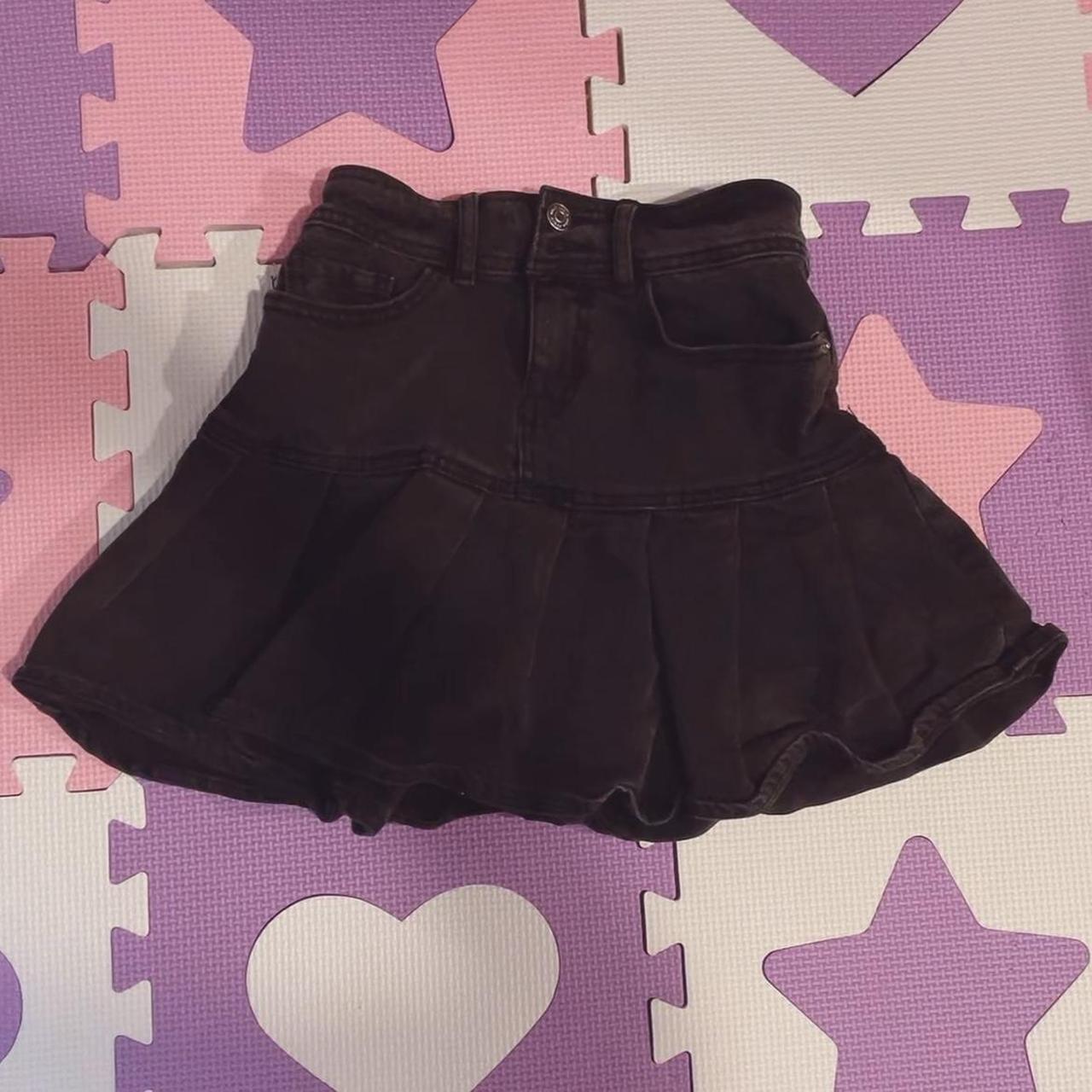 Black jean hotsell skirt target