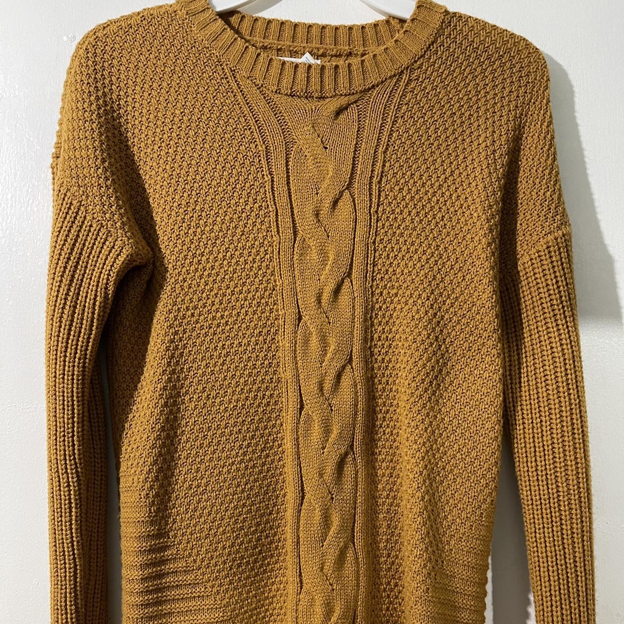 JCPenney Women's Tan and Orange Blouse Depop