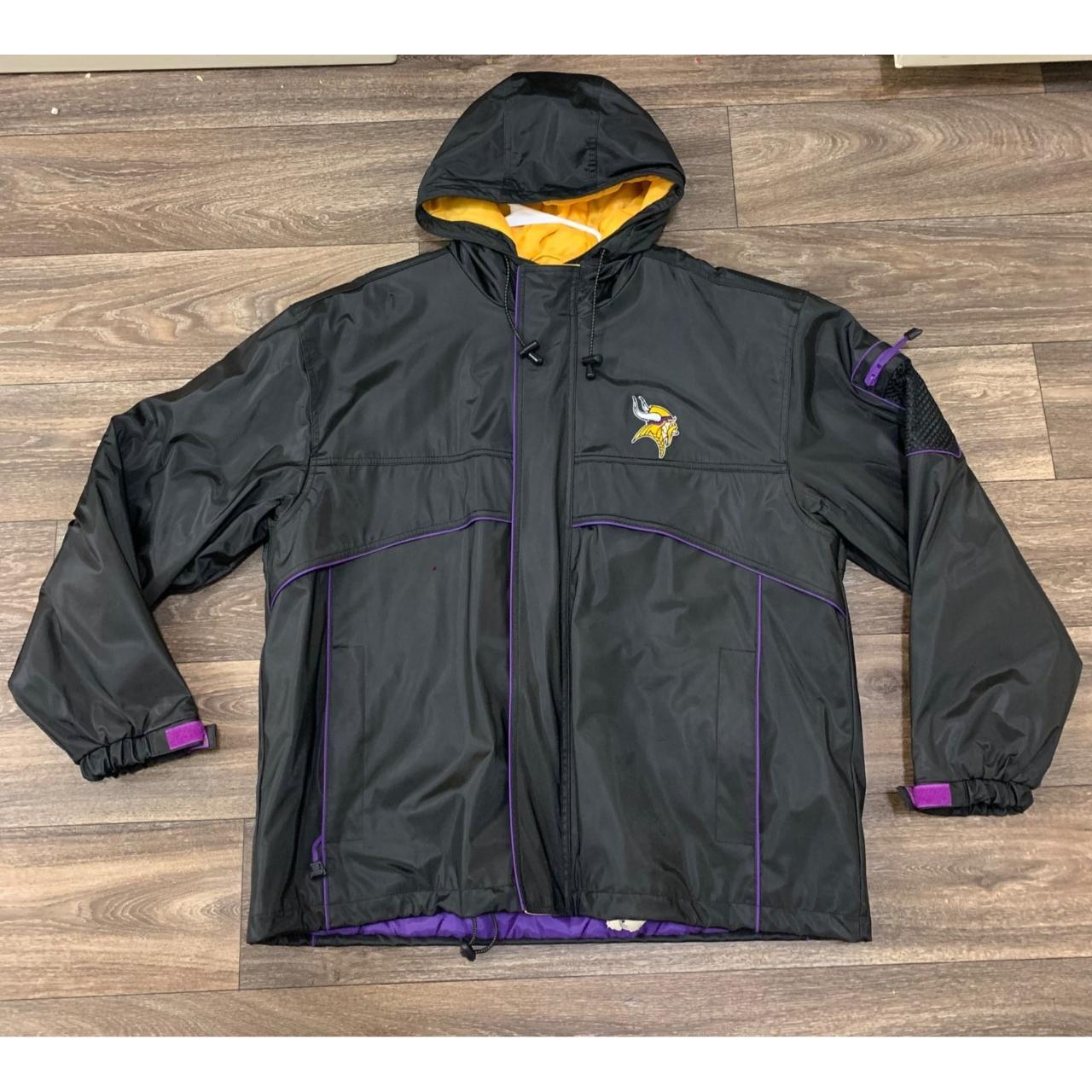 Vintage 2024 Essex Minnesota Vikings Leather Jacket