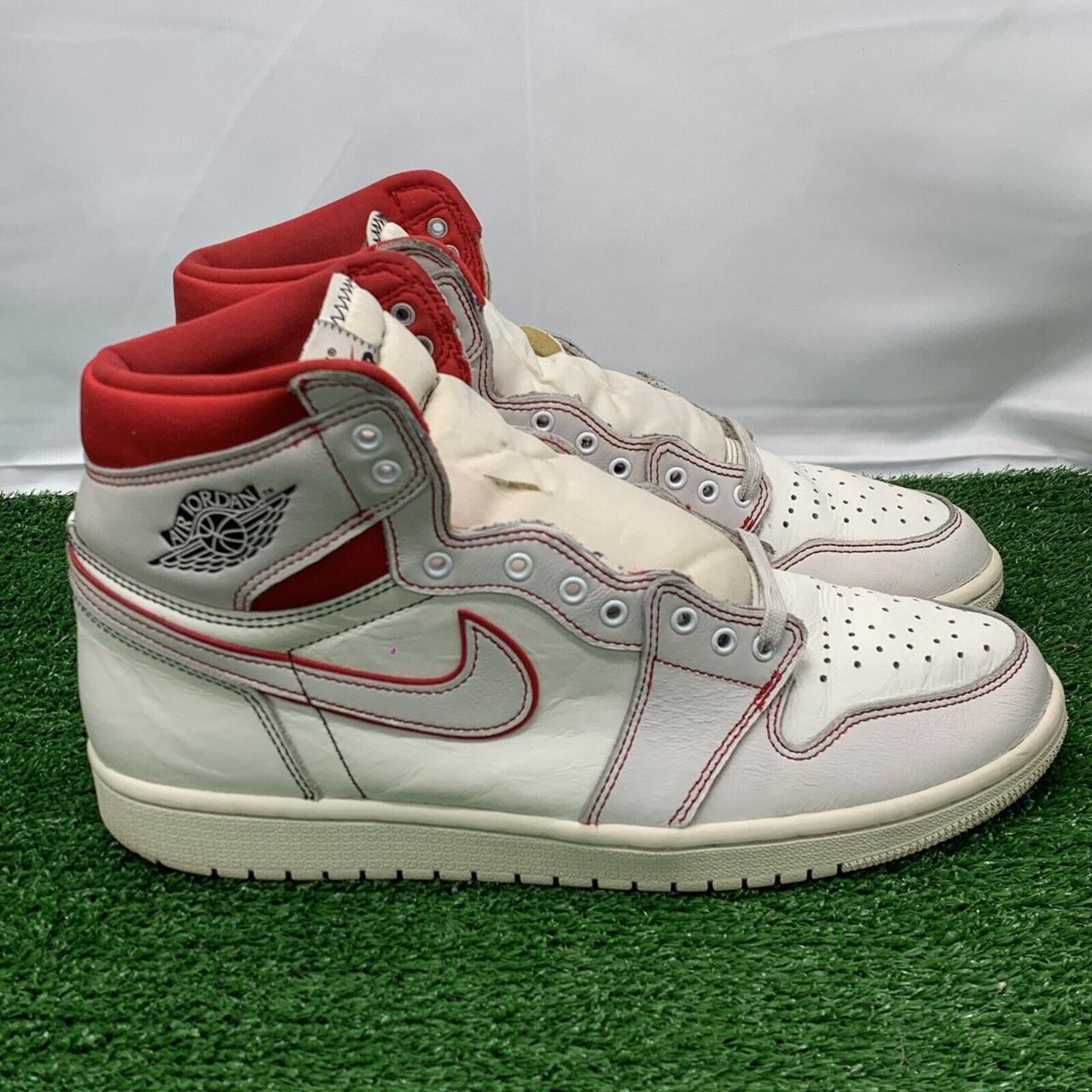 Air Jordan 1 Retro High OG Phantom Sail Mens Size... - Depop