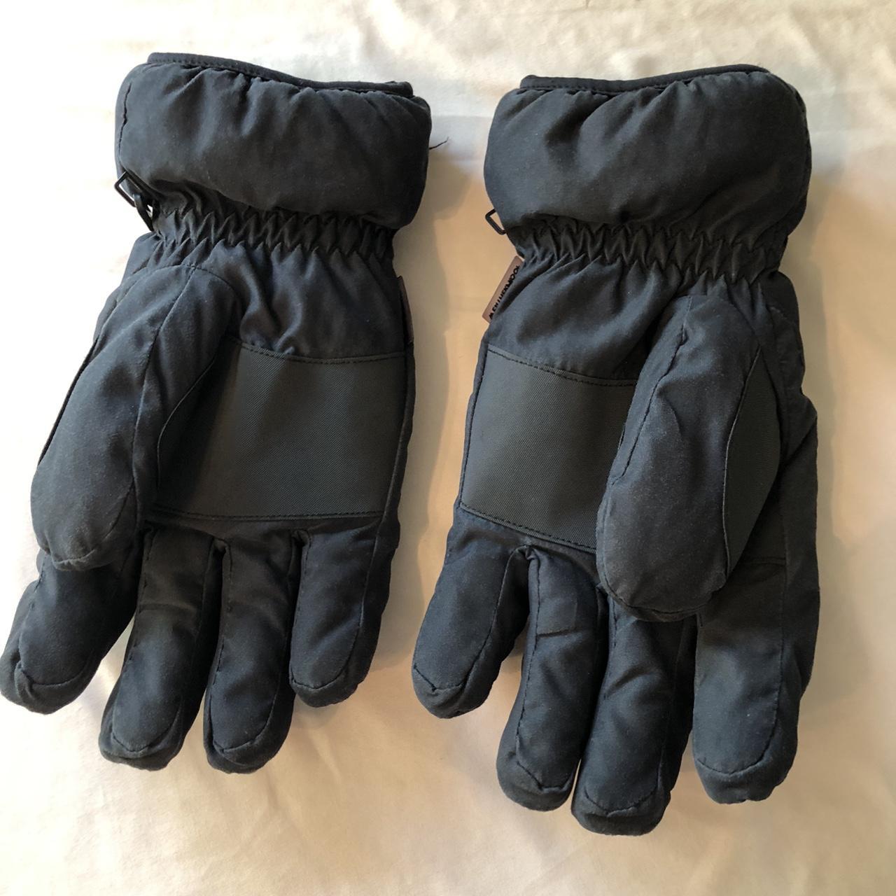 Weatherproof Men's Black Gloves Depop