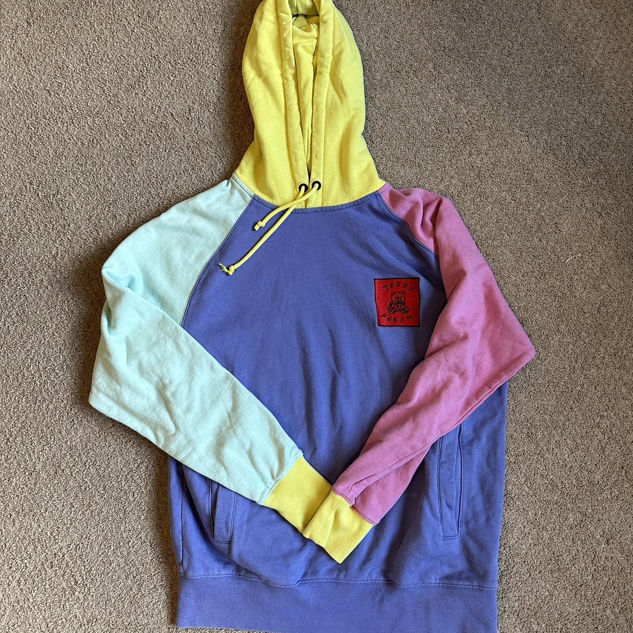 Teddy Fresh quilted hoodie Size XS Never - Depop