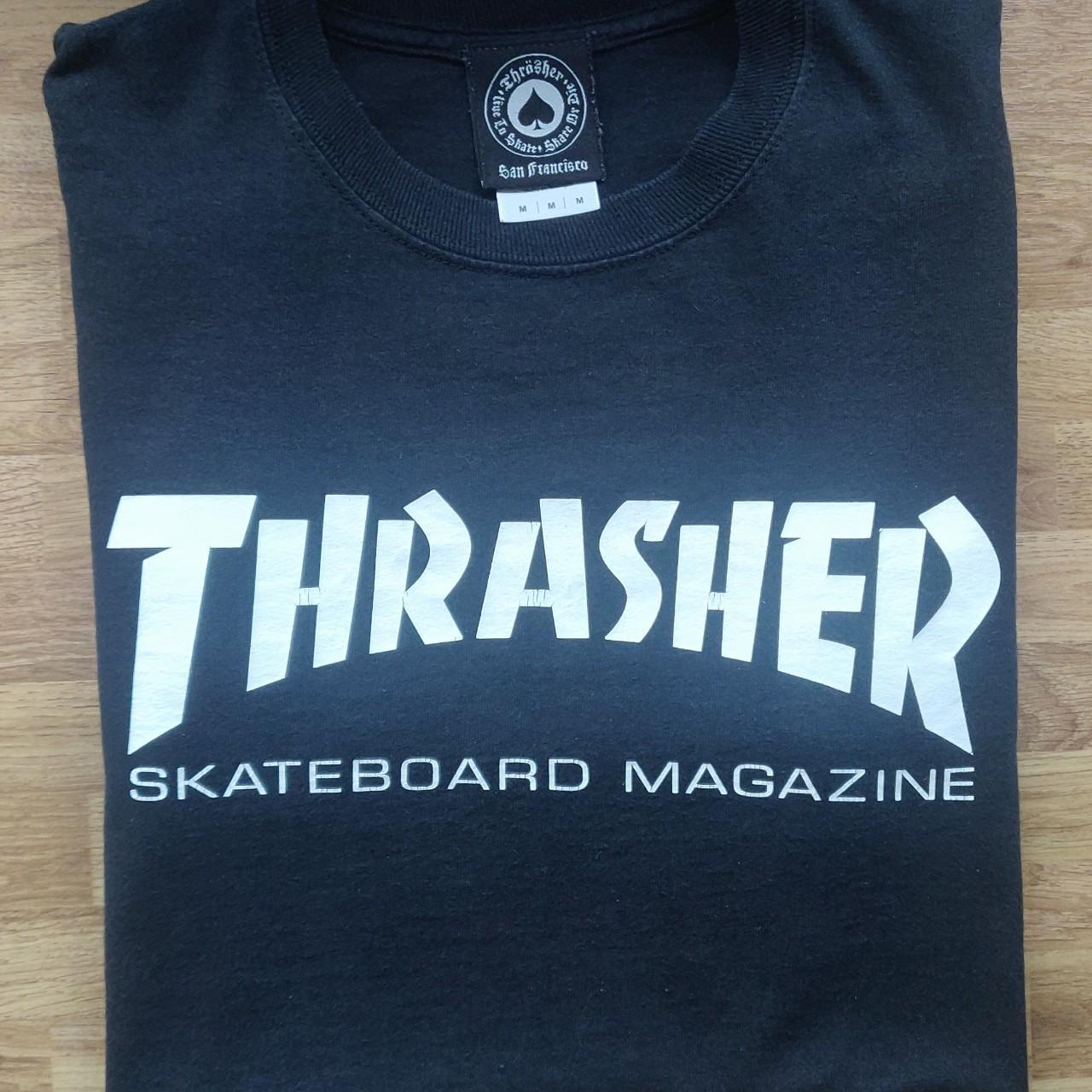 Thrasher magazine long sleeve t shirt. Size... - Depop