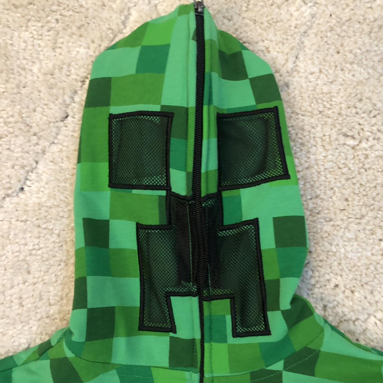 Minecraft Green Jacket | Depop