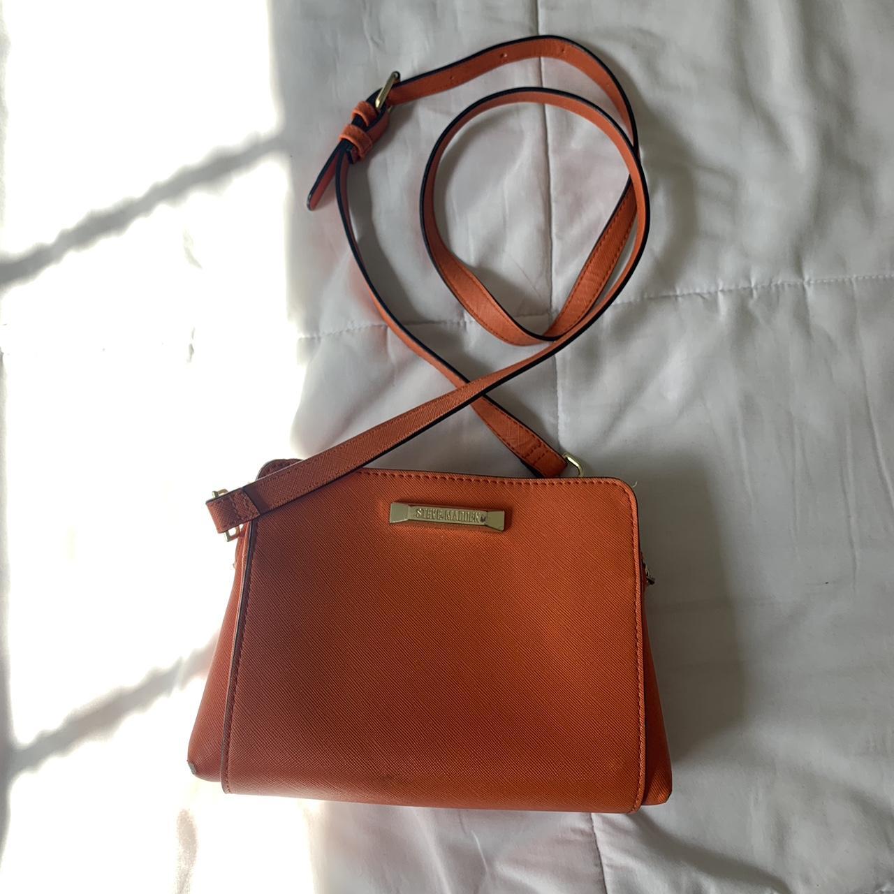 Steve madden orange discount purse