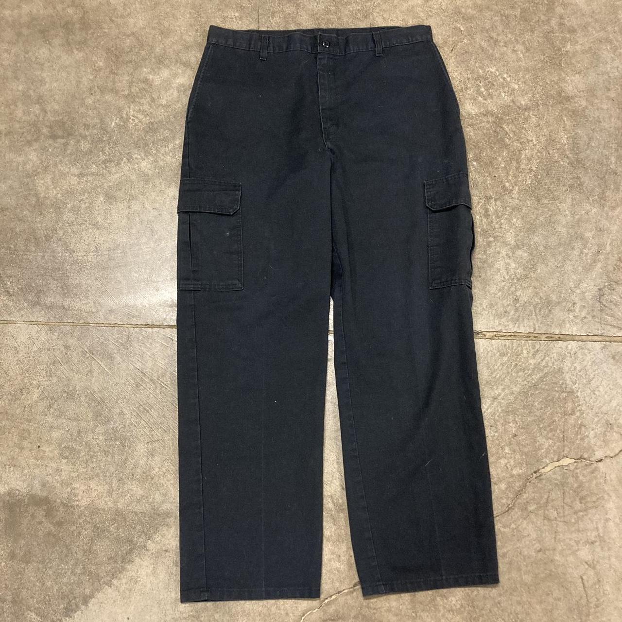 LIKE FOR AN OFFER!!! Black Genuine Dickies Cargo... - Depop