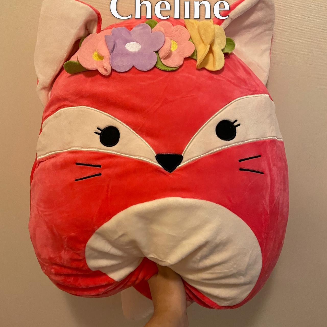 Squishmallow 16” Fifi The Fox With Flower Crown — Bnwt Depop 1398