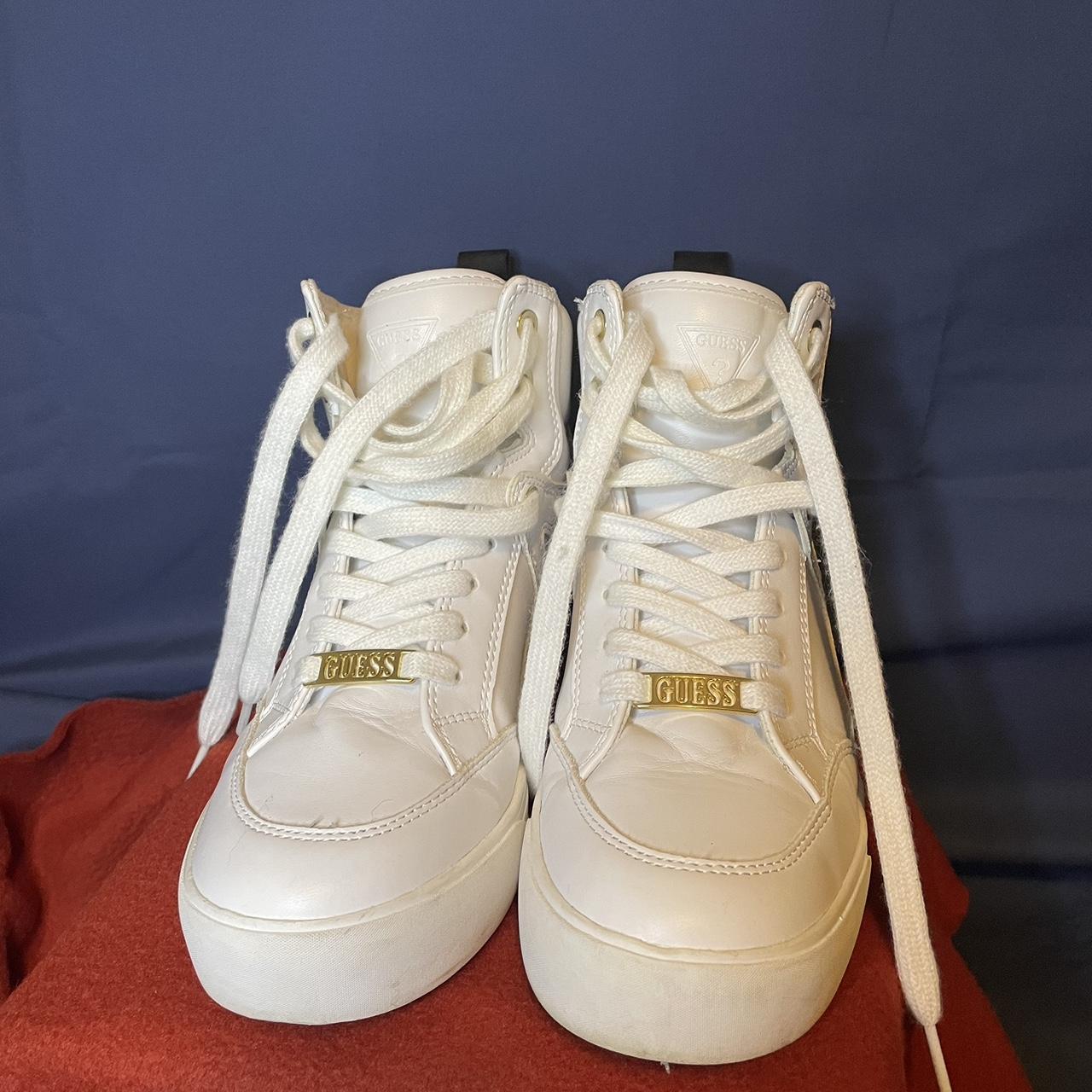 guess beige boots