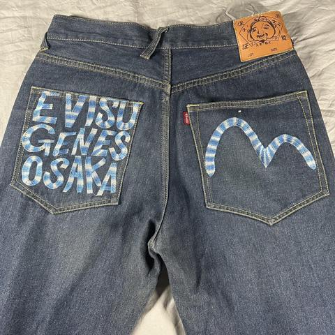 たにやん！ evisu genes osaka 希少 Evisu jeans Genes Tokyo Osaka W32 Japanese denim brand new