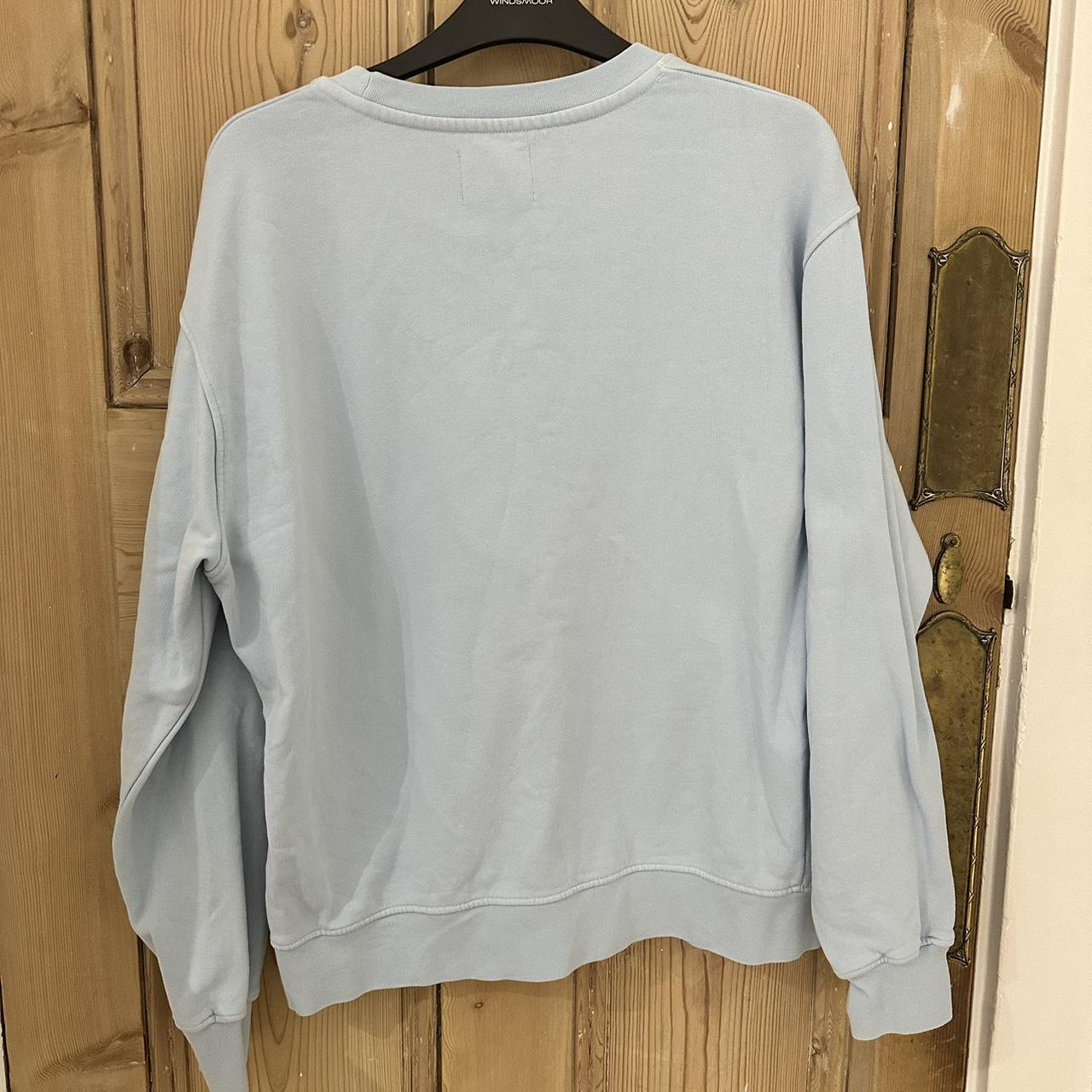 Beautiful baby blue sweatshirt, size UK M. Such a... - Depop