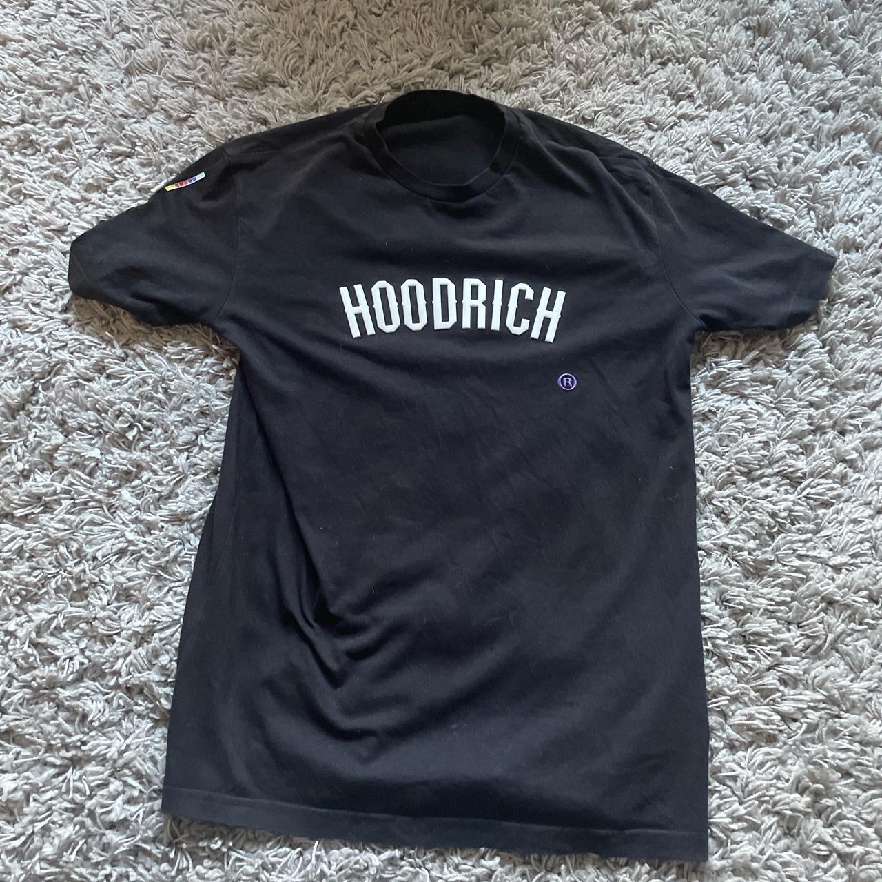 Hoodrich Men's Black T-shirt | Depop