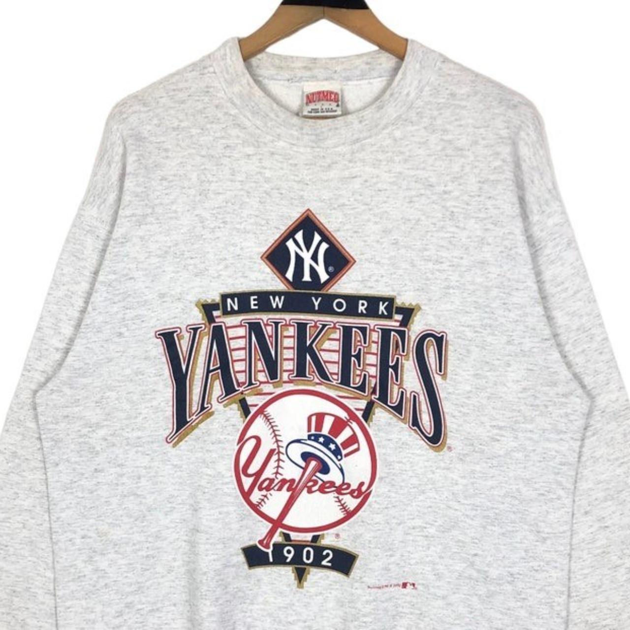 Vintage 90s MLB New York Yankees Crewneck Sweatshirt. Depop