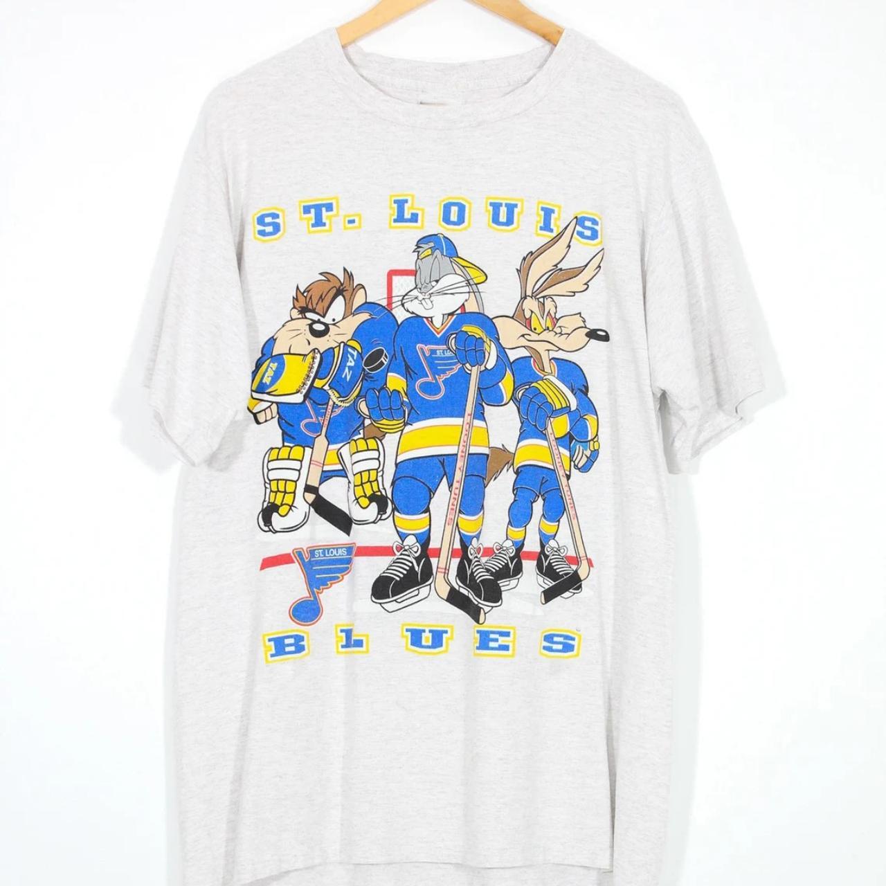 Vintage St Louis blues hockey sweatshirt. NHL St