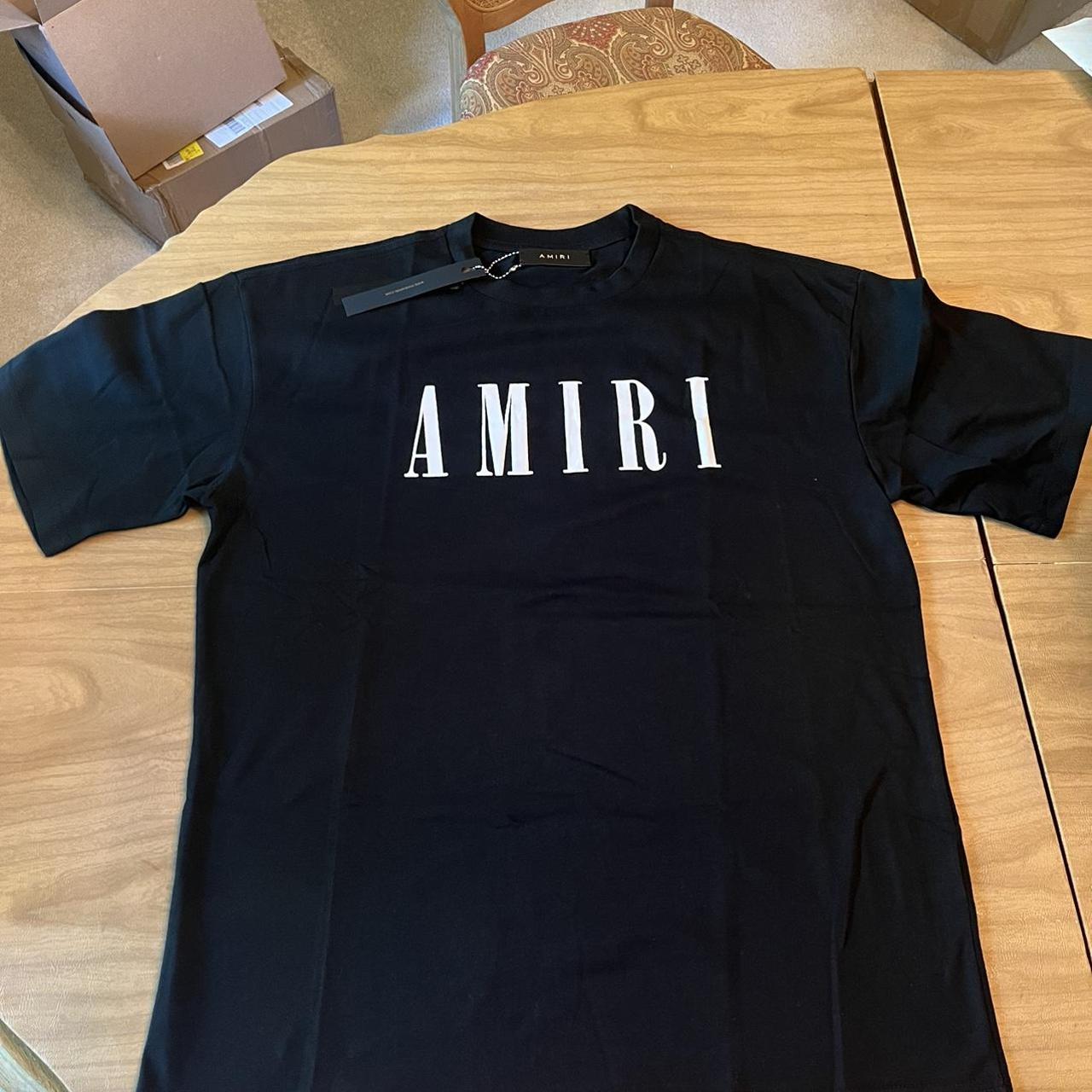 Amiri Big Letter T-shirt #amiri #designer #luxury - Depop