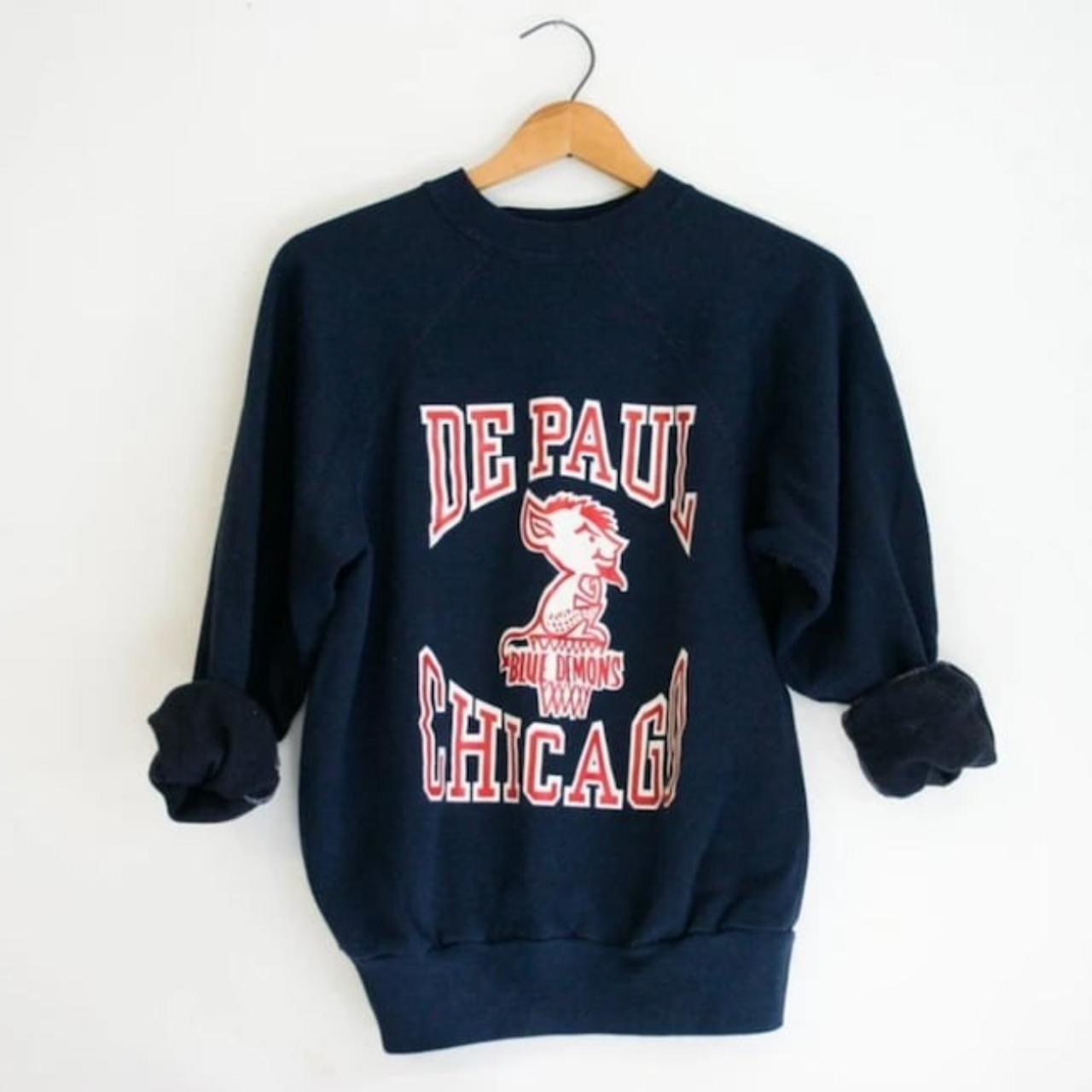 Vintage depaul sweatshirt sale