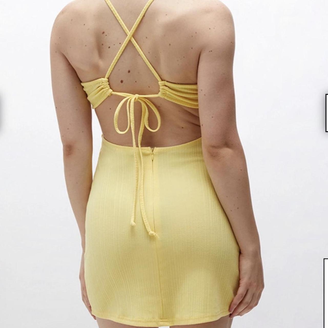 Pacsun yellow sale dress