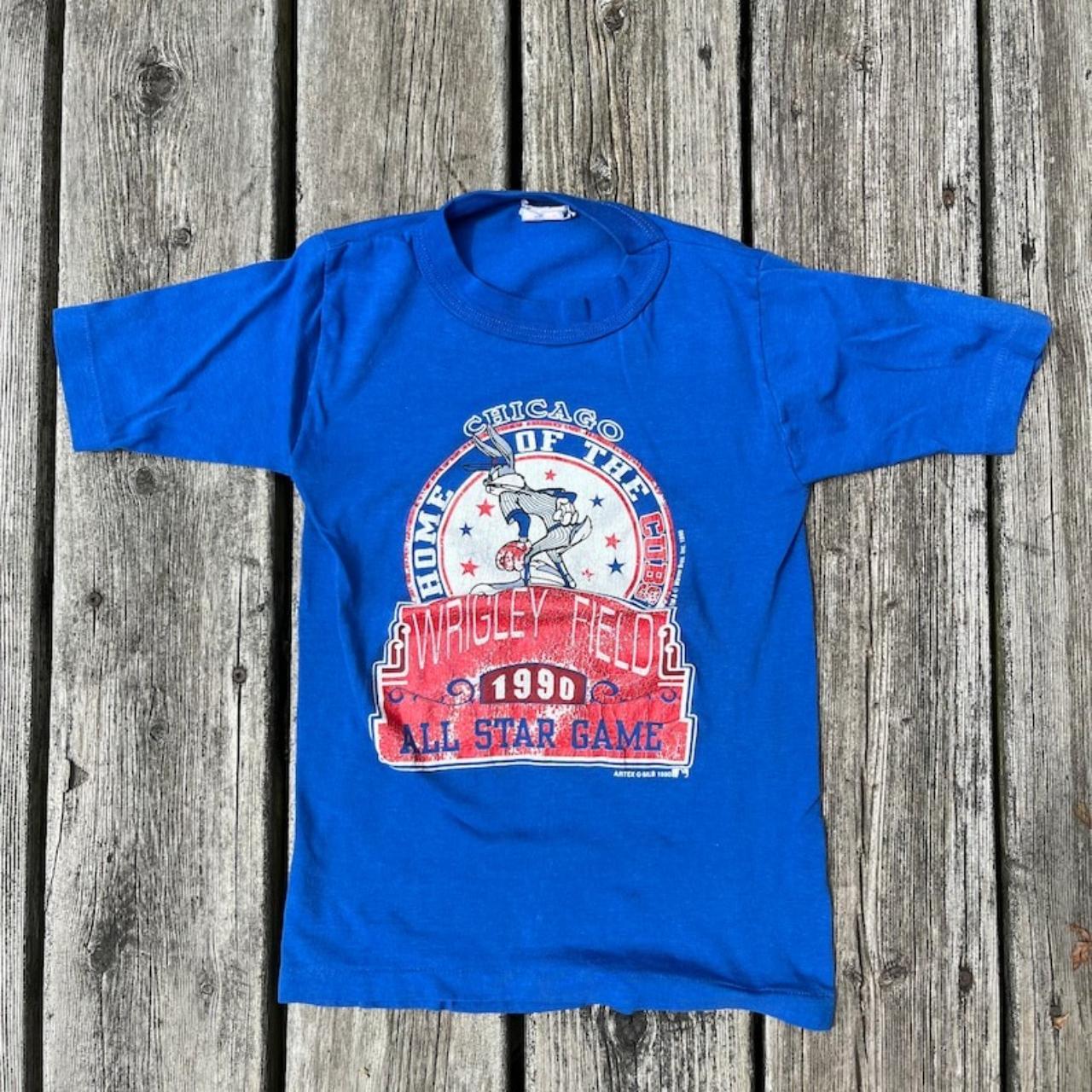 Gildan Vintage T Shirt Wrigley Field