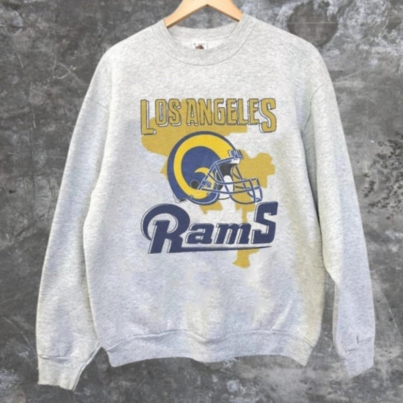 Vintage Los Angeles Football Sweatshirt Vintage NFL Depop