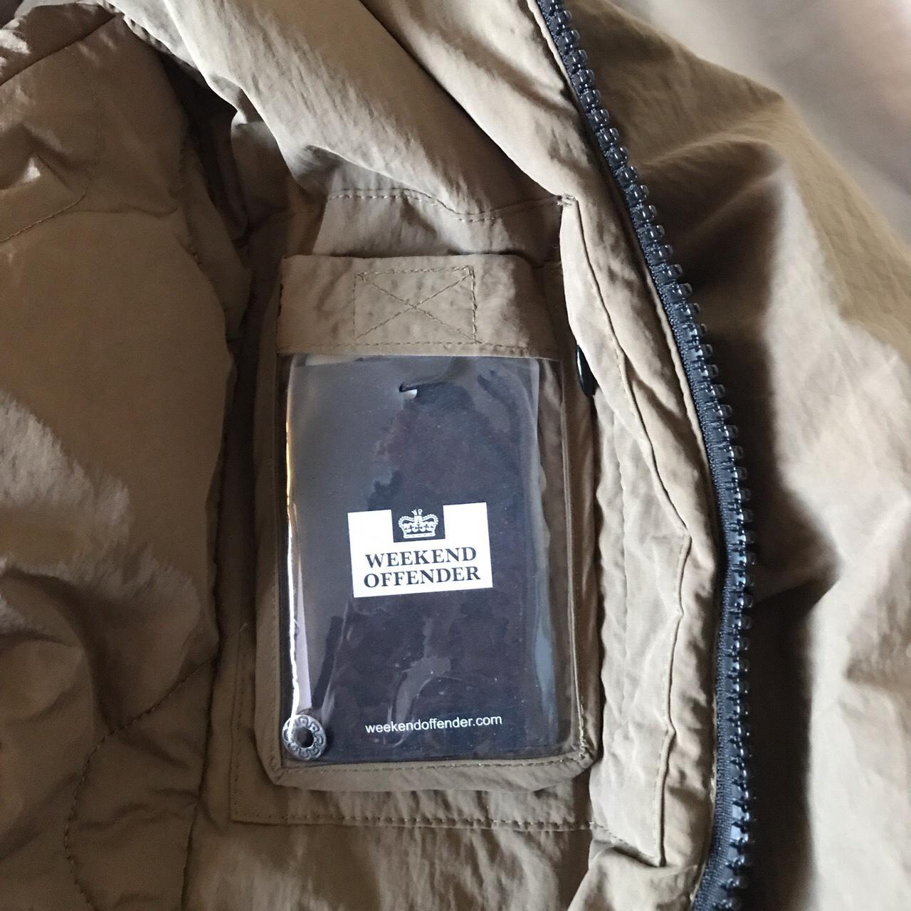 weekend offender jacket amazing condition small mens - Depop
