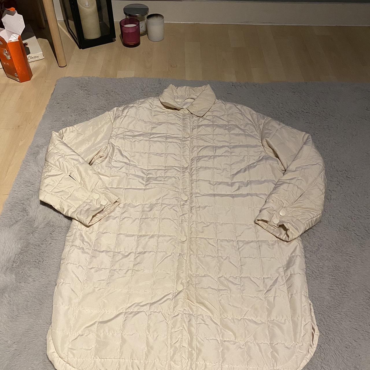 Primark Women's Cream Jacket Depop
