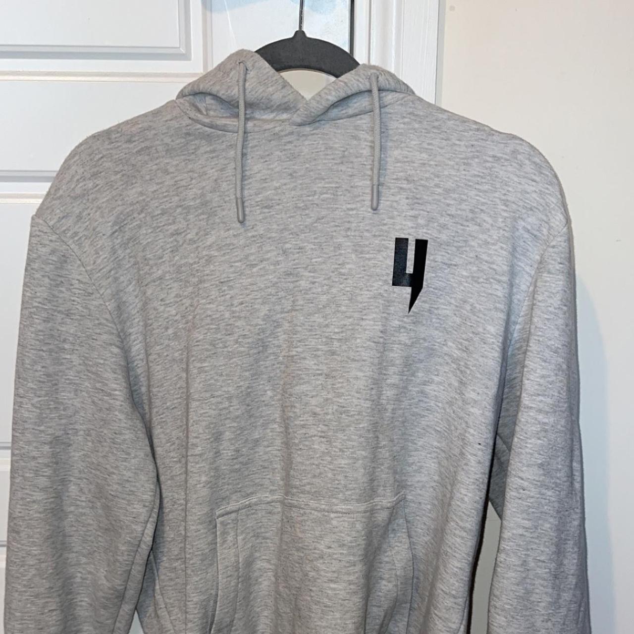 Yelir world hoodie Medium-grey Mint condition - Depop