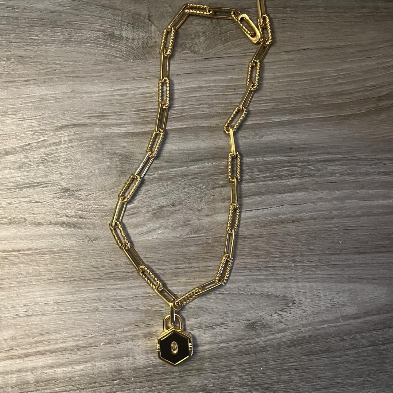 Missoma Hex Padlock Chain Necklace