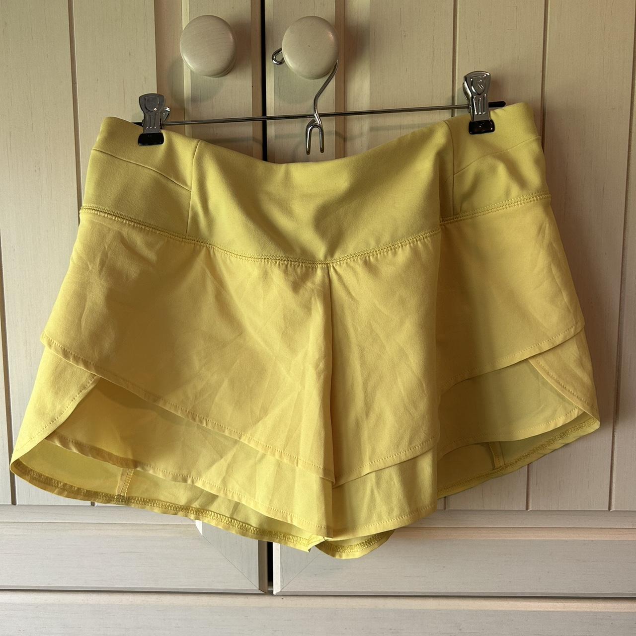 Calia Women's Yellow Shorts | Depop