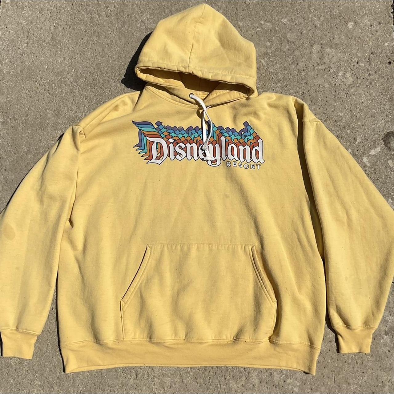 Disneyland store yellow hoodie