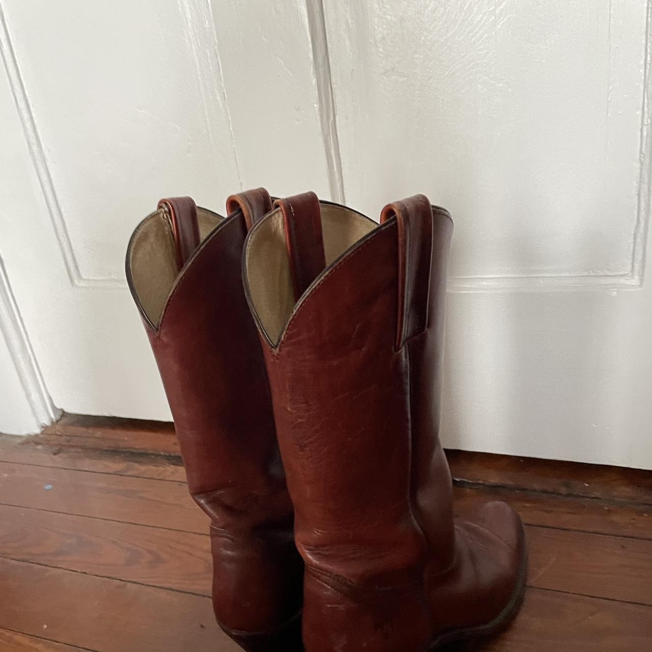 frye burgundy boots