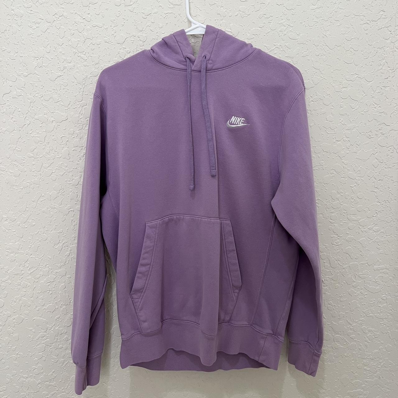 nike pastel purple hoodie
