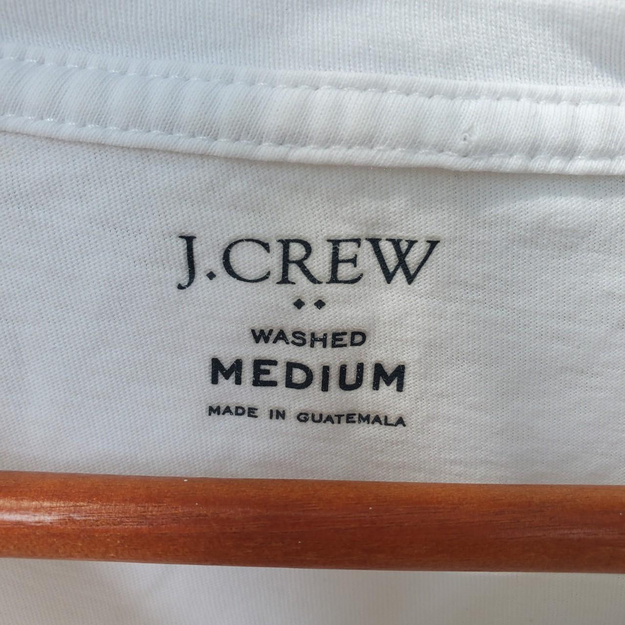J.Crew Women's White Tshirt Depop