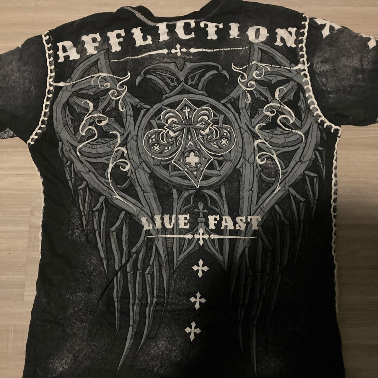 Men's affliction hot sale shirts cheap