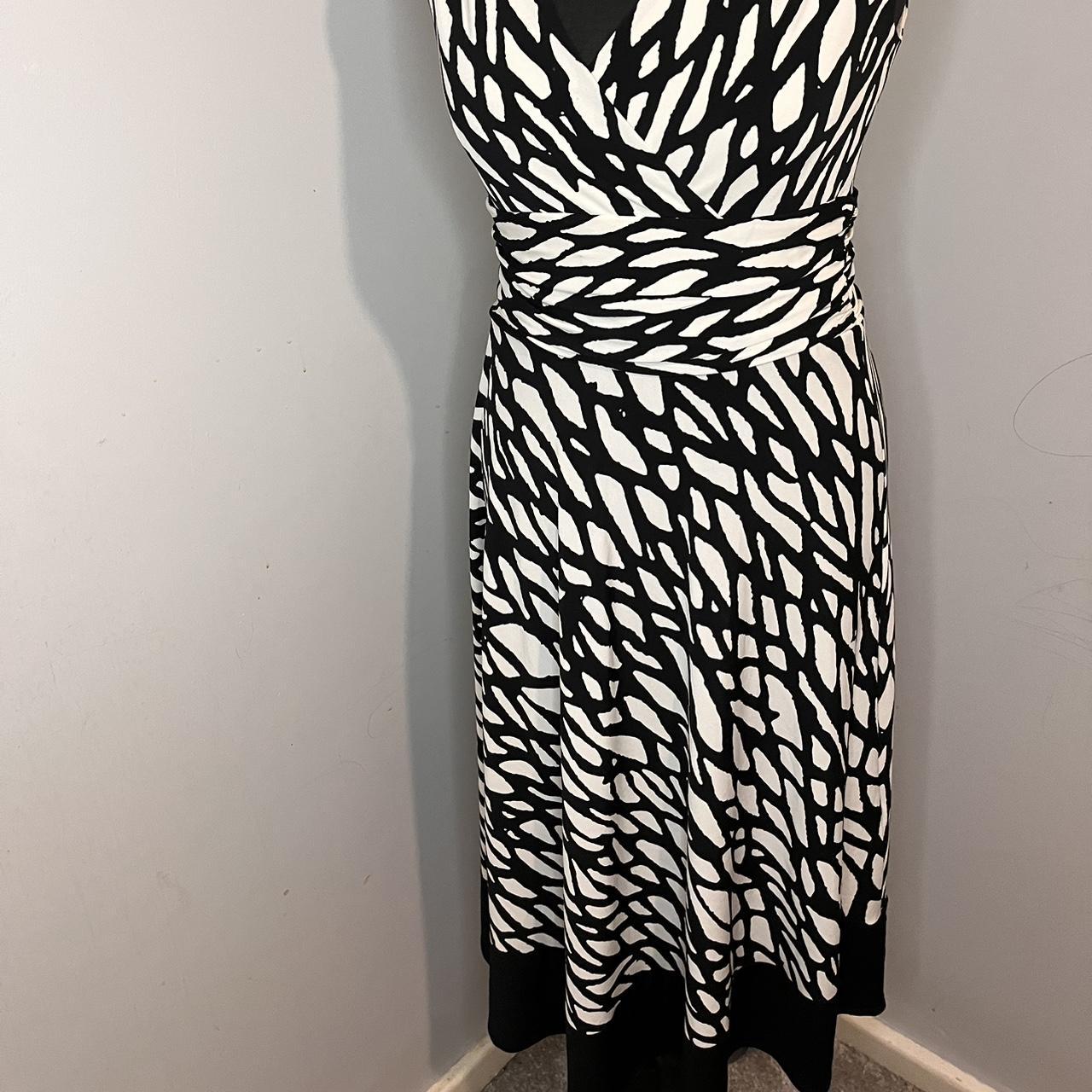 Principles black and white hot sale dress