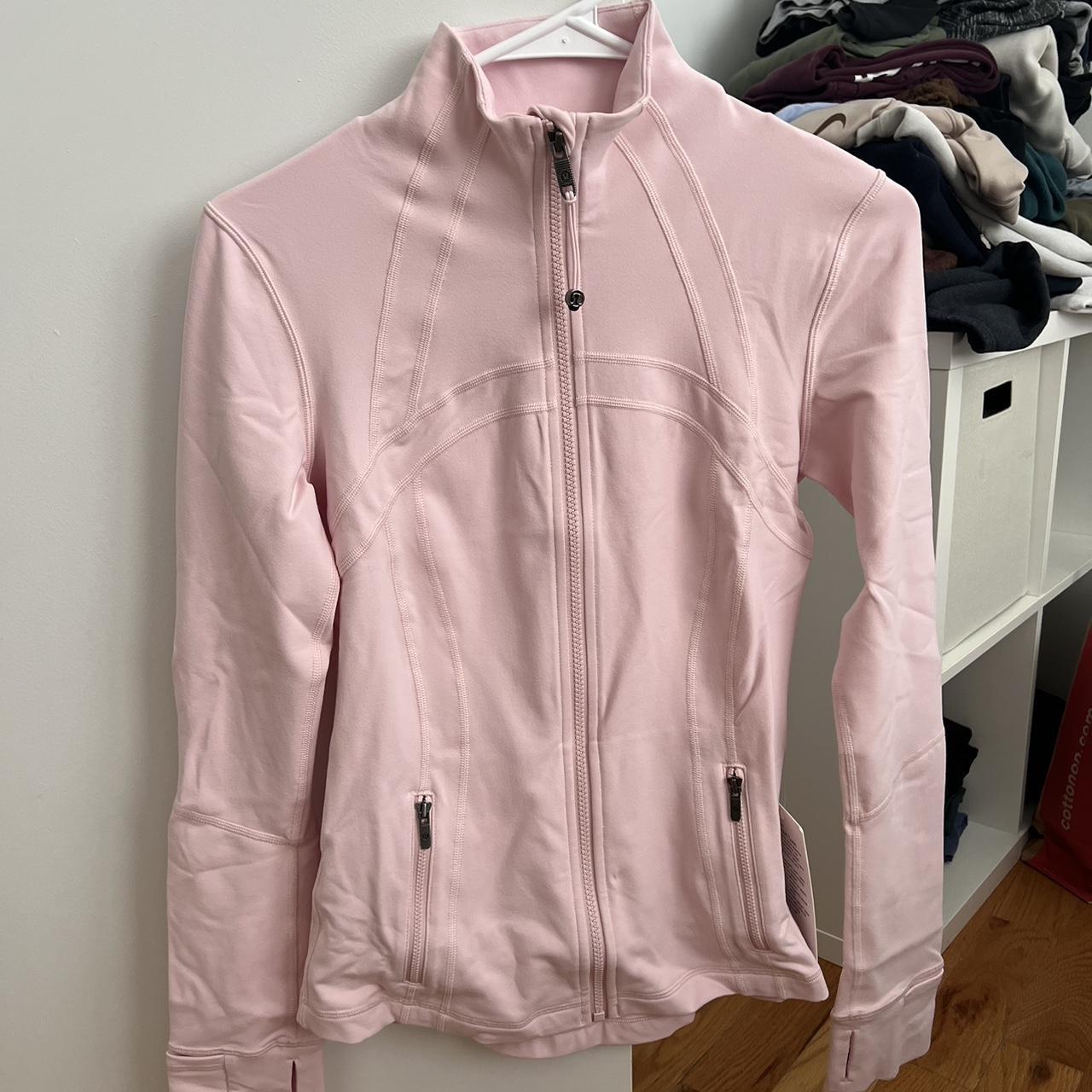 Lululemon Define Jacket Flush Pink Size 6 NEW WITH - Depop
