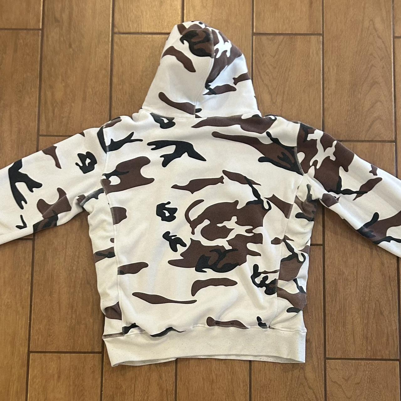 Supreme cow print hoodie sale