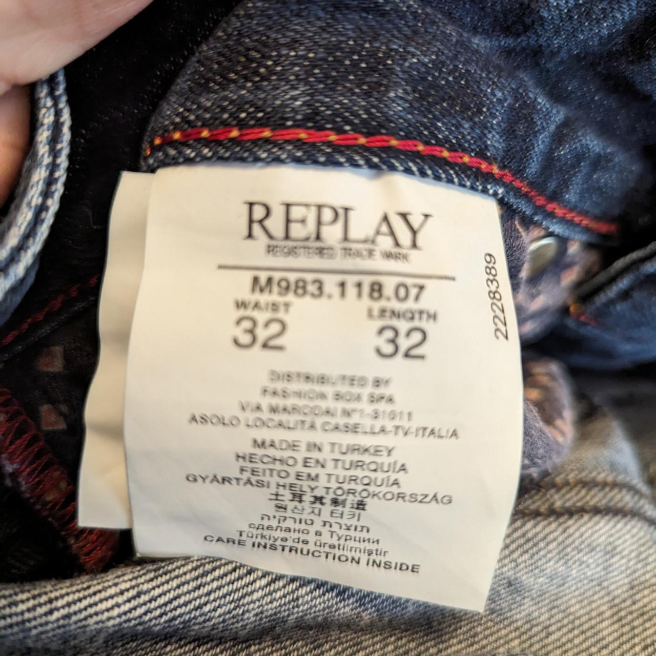 Replay r81 discount mens jeans