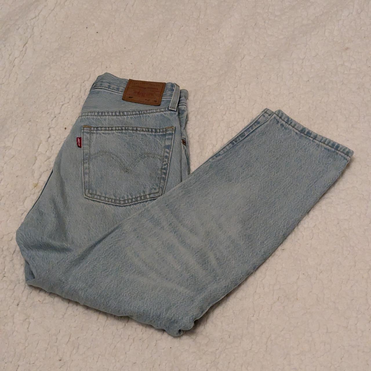 NWT Levi's Premium 501 Jeans Men's Hippie Love Peace... - Depop