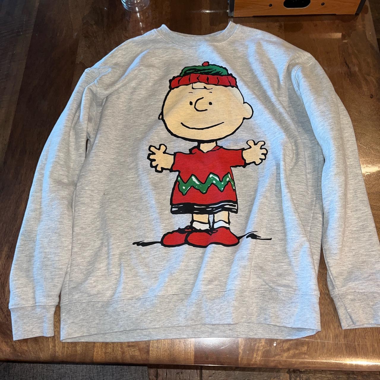 Gray peanuts hoodie! Depop