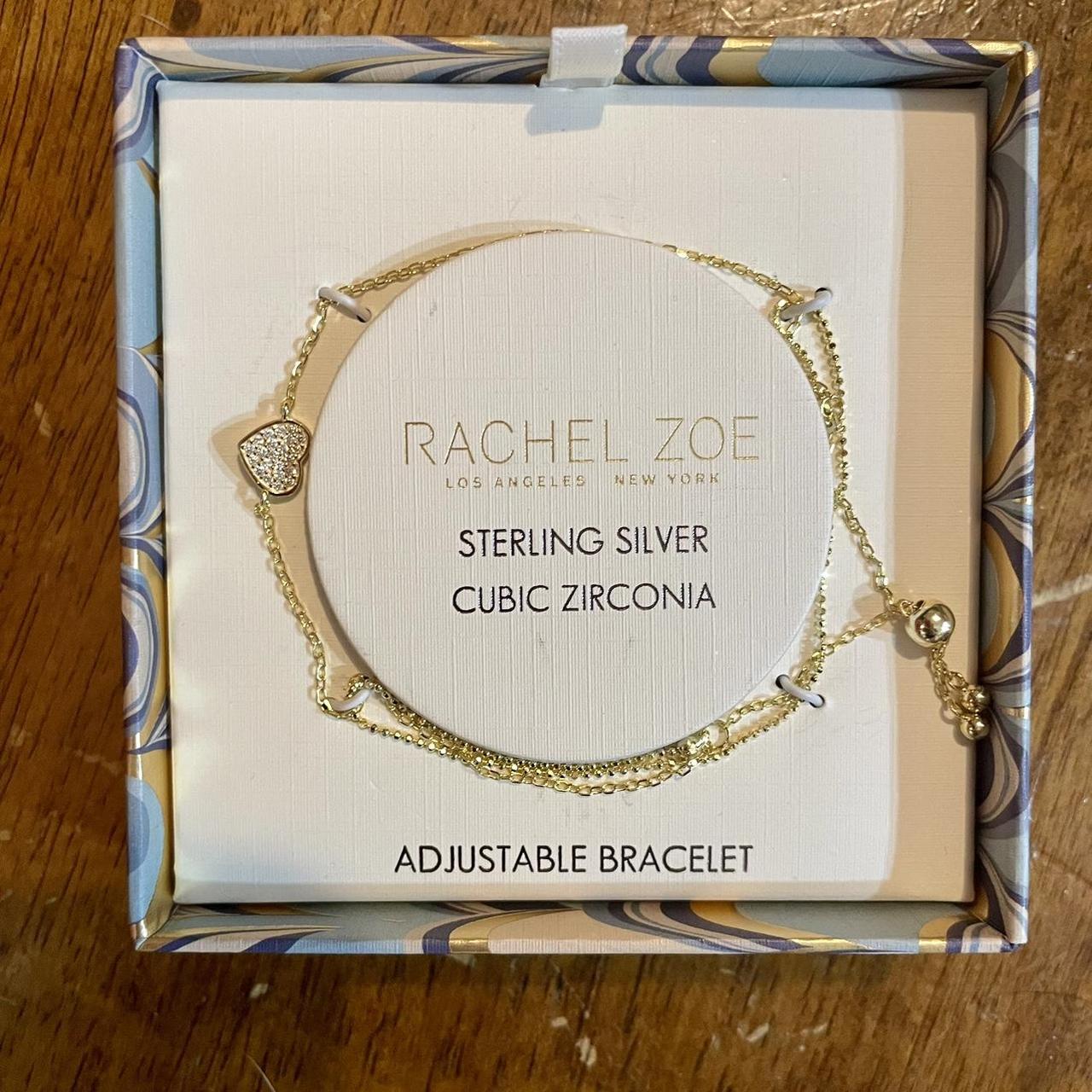 Rachel zoe adjustable bracelet sterling silver hotsell