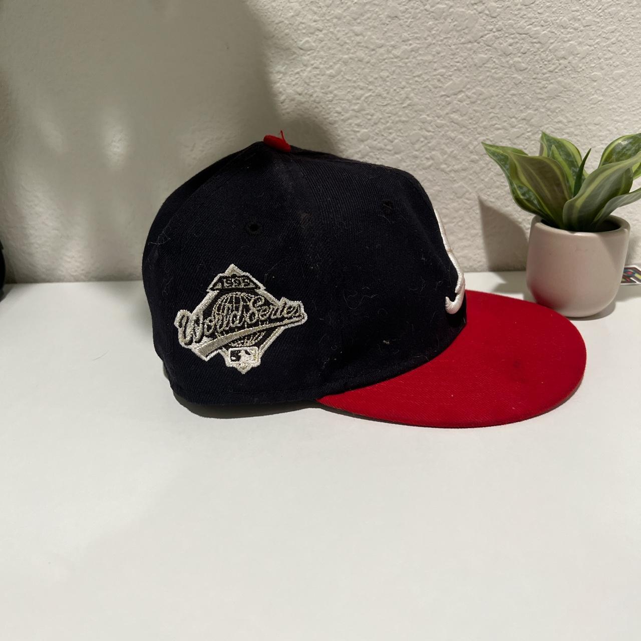 New Era Black and Red Hat | Depop